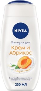 Гель для душа Nivea Крем Абрикос 250 мл 4605698005922