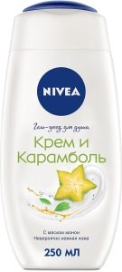 Гель для душа Nivea Крем Карамболь 250 мл 4005808166022