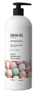 Крем-гель для душа маршмеллоу 1000 мл Fabrik Cosmetology 4640240072649