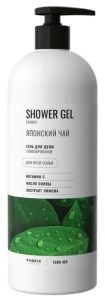 Гель для душа японский чай 1000 мл Fabrik Cosmetology 4640240072656