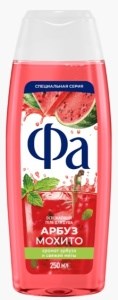 Гель для душа ФА  Арбуз и Мохито  250 мл 4605966017015