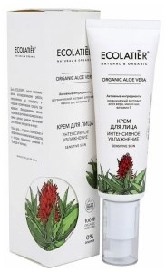 Ecolatier Крем для лица ORGANIC ALOE VERA Интенсивное увлажнение 50мл 4620046174464