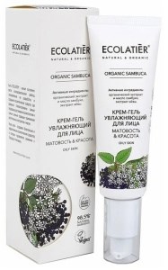 Ecolatier Крем-гель для лица ORGANIC SAMBUCA увлажняющий 50мл 4620046176840