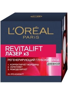 Крем дневной L'Oreal Revitalift Laser X3   50 мл 3600522249191
