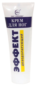 Крем для ног Свобода Эффект дезодорирующий 80 г 4600936180522