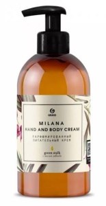 Парфюмированный крем для рук и тела Grass Milana Питательный Green Stalk 300 мл 4630037516920