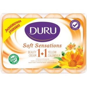 Мыло туалетное Duru Soft Sens Календула  4 х 80 г 8690506517823