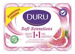 Мыло туалетное Duru Soft Sens Грейпфрут  4 х 80 г 8690506517816