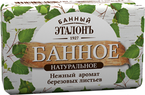 Кусковое мыло Duru Банный Эталонъ Банное 150 г 8690506517649