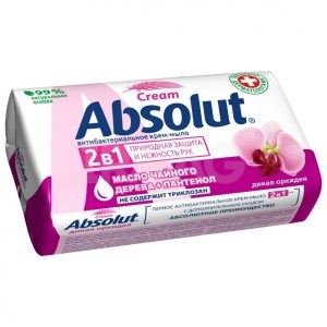 ABSOLUT 2в1 90г дикая орхидея мыло 4601313011903