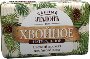 Кусковое мыло Duru Банный Эталонъ Хвойное 150 г 8690506517656
