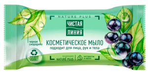 Мыло косметическое Чистая Линия Смородина, 75г 8720633008397