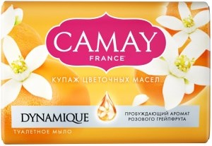 Туалетное мыло Camay Динамик Розовый грейпфрут 85 г 6221155023612