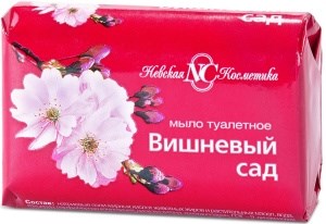 Мыло туалетное Невская Косметика Вишневый сад 90 г 4600697101804