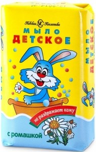 Мыло туалетное Невская Косметика Детское с ромашкой 90 г 4600697101569