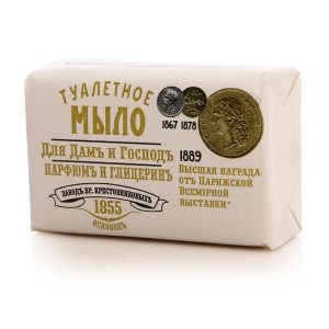 Туалетное мыло Для Дамъ и Господъ Парфюмъ и Глицеринъ 190 г 4604049090693