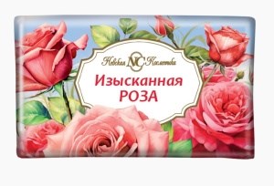 Мыло туалетное Невская Косметика Изысканная Роза 180гр 4600697102139
