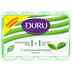 Мыло туалетное Duru Soft Sens Зеленый чай  4 х 80 г 8690506517793