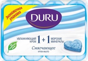 Мыло туалетное Duru Soft Sens Морские минералы  4 х 80 г 8690506517809