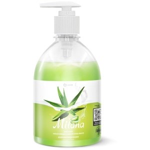 АКЦИЯ!  Жидкое мыло Milana Алоэ Вера с дозатором 500 мл 4650067520889