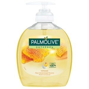 Жидкое мыло Palmolive Натурель Питание Мед и увлажняющее молочко 300 мл 8003520013026