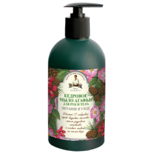 Жидкое мыло для рук и тела РБА Кедровое Питание и уход 500 мл 4630007830810
