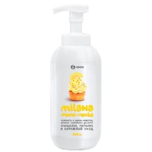 Жидкое мыло-пенка Grass Milana Любимый десерт 500 мл 4650067528069