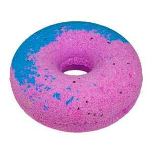 Гейзер для ванны Чернично-малиновый пончик  Кафе Красоты 140 г 4607967671609