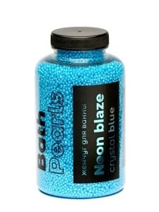 Жемчуг для ванны Fabrik NEON BLAZE Crystal blue, 320 г 4631154083869