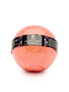 Бурлящий шар для ванны FABRIK Ягодное мороженное, 120 г 4631141747279