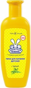 Пена для купания детская Ушастый нянь с чередой 250 мл 4600697150987
