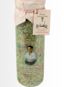 Соль для ванн РБА Успокаивающая с сосновой живицей 800 г 4607040312207