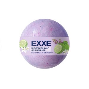 EXXE Бурлящий шар для ванной "Вербена и бергамот", 120г 4620739981232