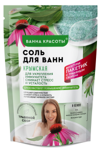 Соль  д/ванн       "Крымская"          Ванна Красоты        530 гр 4610117612391