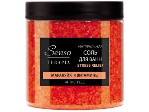 ST  Соль-пена для ванн антистресс «Stress relief»  600г 4640030843442