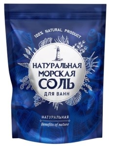 Соль для ванн Greenfield Крымская Натуральная 1100 г 4607017946022