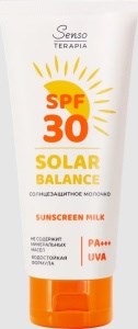 Молочко для тела «SOLAR BALANCE» солнцезащитное  SPF30,  150мл 4650212708469