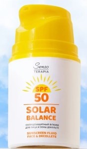 ФЛЮИД для лица и зоны декольте«SOLAR BALANCE» солнцезащитный 50мл 4650212708476
