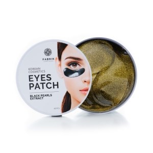 Патчи для глаз  Fabrik с экстрактом черного жемчуга набор в банке 150гр 4631141752907