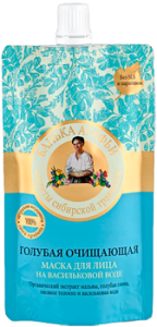 Маска для лица РБА Банька Агафьи Голубая Очищающая 100 мл 4630007831213