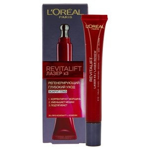 Крем вокруг глаз L'Oreal Revitalift Laser X3, 15мл 3600523436057