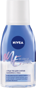 Лосьон для удаления макияжа с глаз Nivea Двойной эффект 125 мл 4005808571482