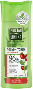 Лосьон-тоник для лица Чистая Линия Витаминный, 120мл 8714100709580