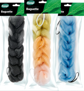 Мочалка для тела iKeep Багет 4601892002583