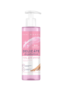 Гель для бритья DELICATE DEPILATION Bio Cosmetolog Professional 190мл 4610117654308