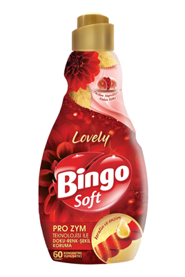 BINGO КОНДИЦИОНЕР Д/БЕЛЬЯ КОНЦЕНТРАТ ДЕЛИКАТНЫЙ SOFT LOVELY 1440 МЛ*9 118122