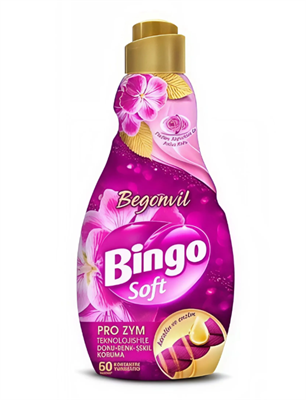 BINGO КОНДИЦИОНЕР Д/БЕЛЬЯ КОНЦЕНТРАТ БУГЕНВИЛЛИЯ SOFT BEGONVİL1440 МЛ*9 118123