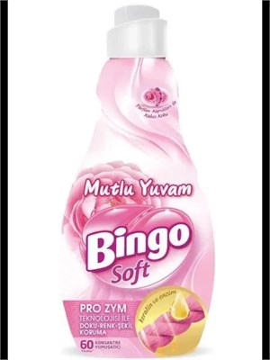 BINGO КОНДИЦИОНЕР Д/БЕЛЬЯ КОНЦЕНТРАТ SOFT HAPPY HOME 1440 МЛ*9 ББ01672