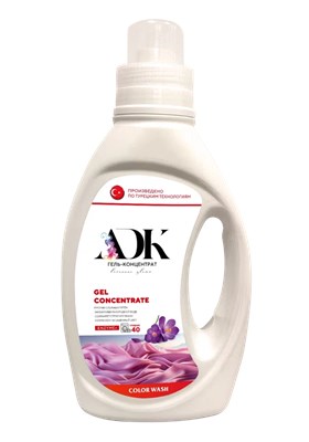 ADK Жидкий стиральный порошок  ЦВЕТНОГО БЕЛЬЯ "Весенние цветы" 1450мл*9шт ББ01684