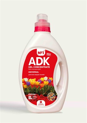 ADK Гель концентрат для стирки  УНИВЕРСАЛЬНЫЙ "Альпийские луга"  2750мл*4шт ББ01689